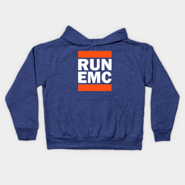 Run EMC2 Kids Hoodie by Lightning Bolt Designs